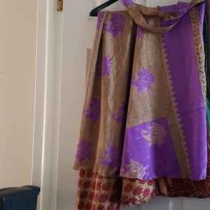 Darn Good Yarn maxi wrap skirt